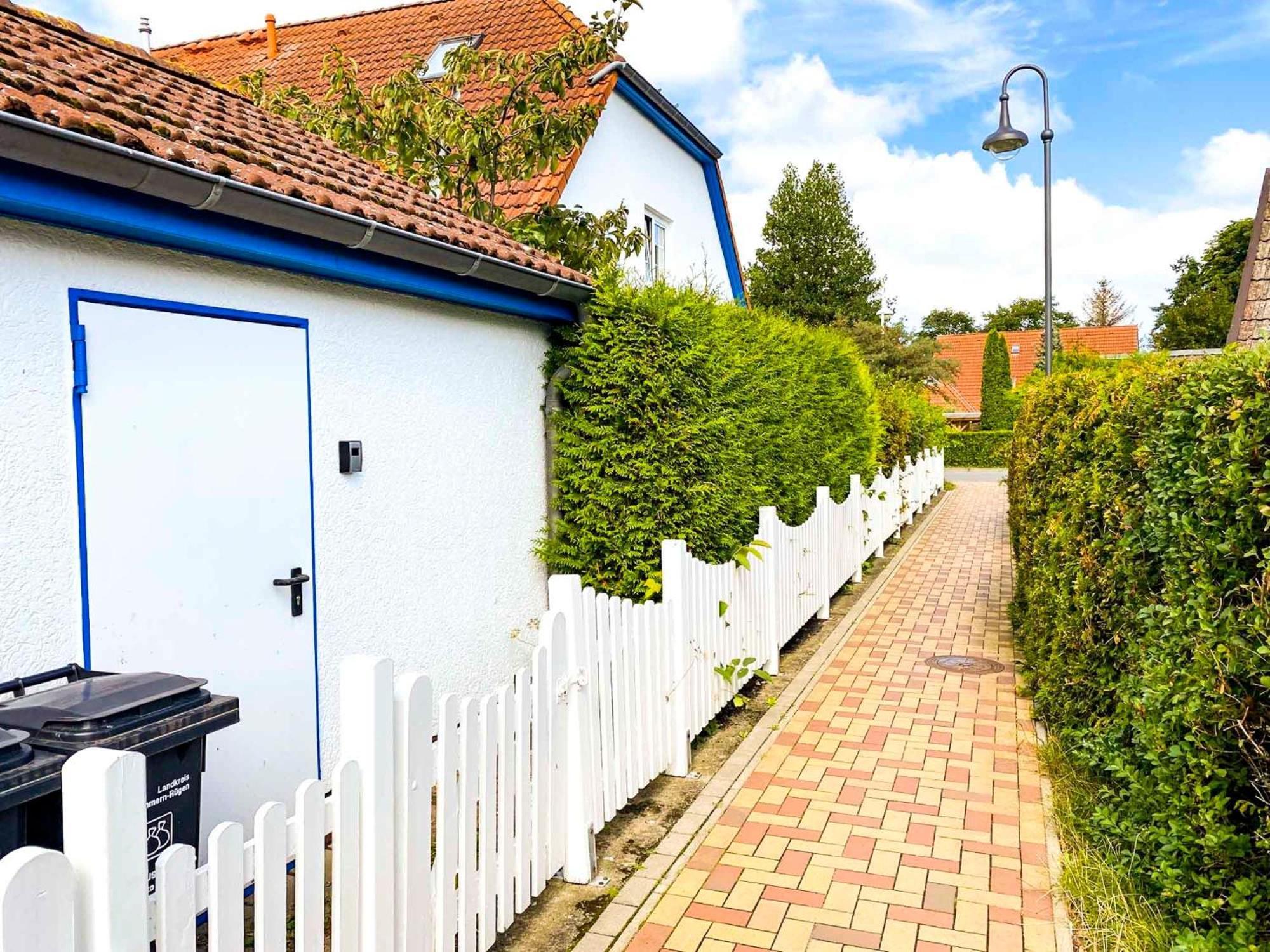 Hafenkoje Unterdeck Gartenwohnung Prerow Buitenkant foto