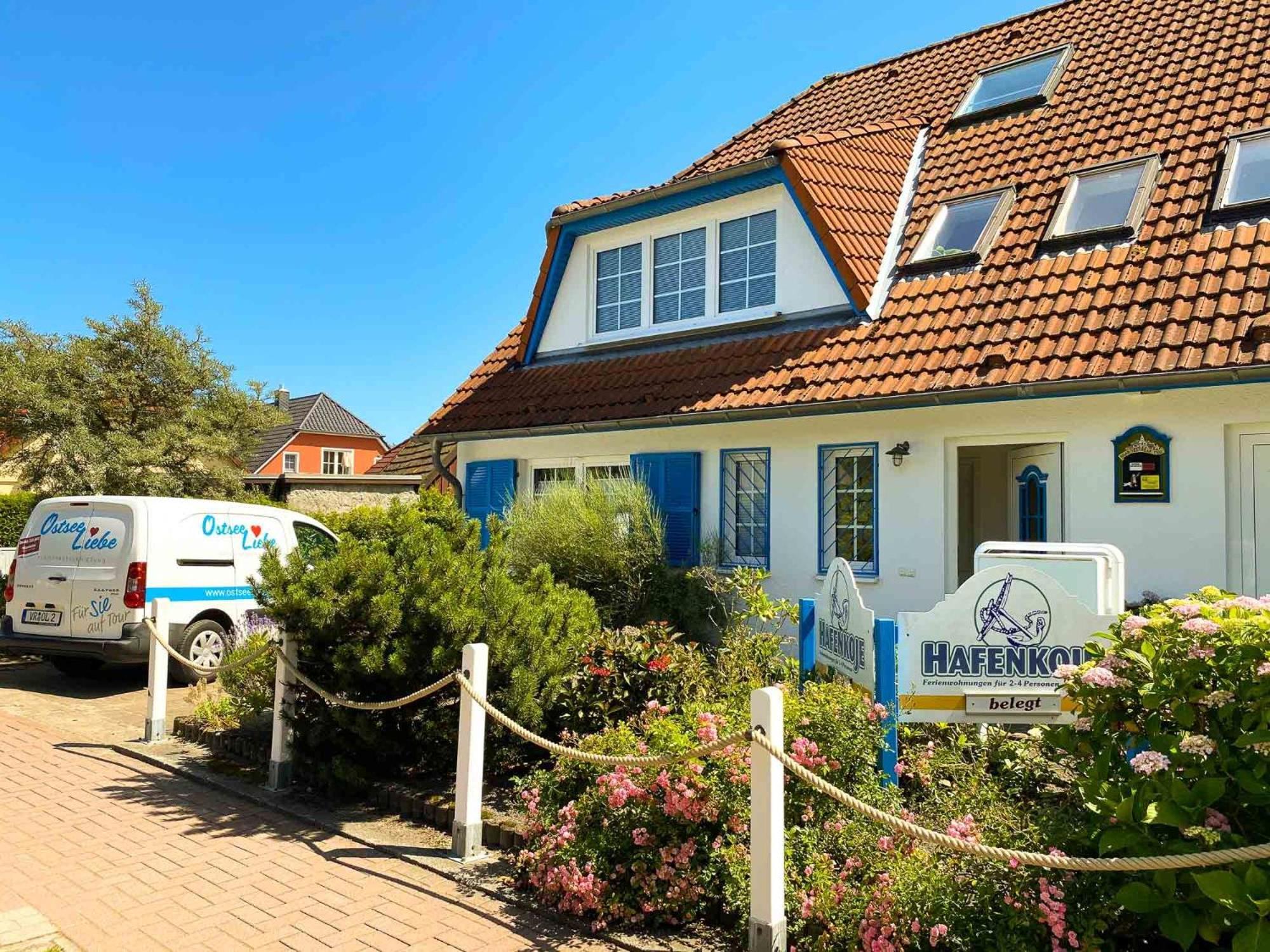 Hafenkoje Unterdeck Gartenwohnung Prerow Buitenkant foto