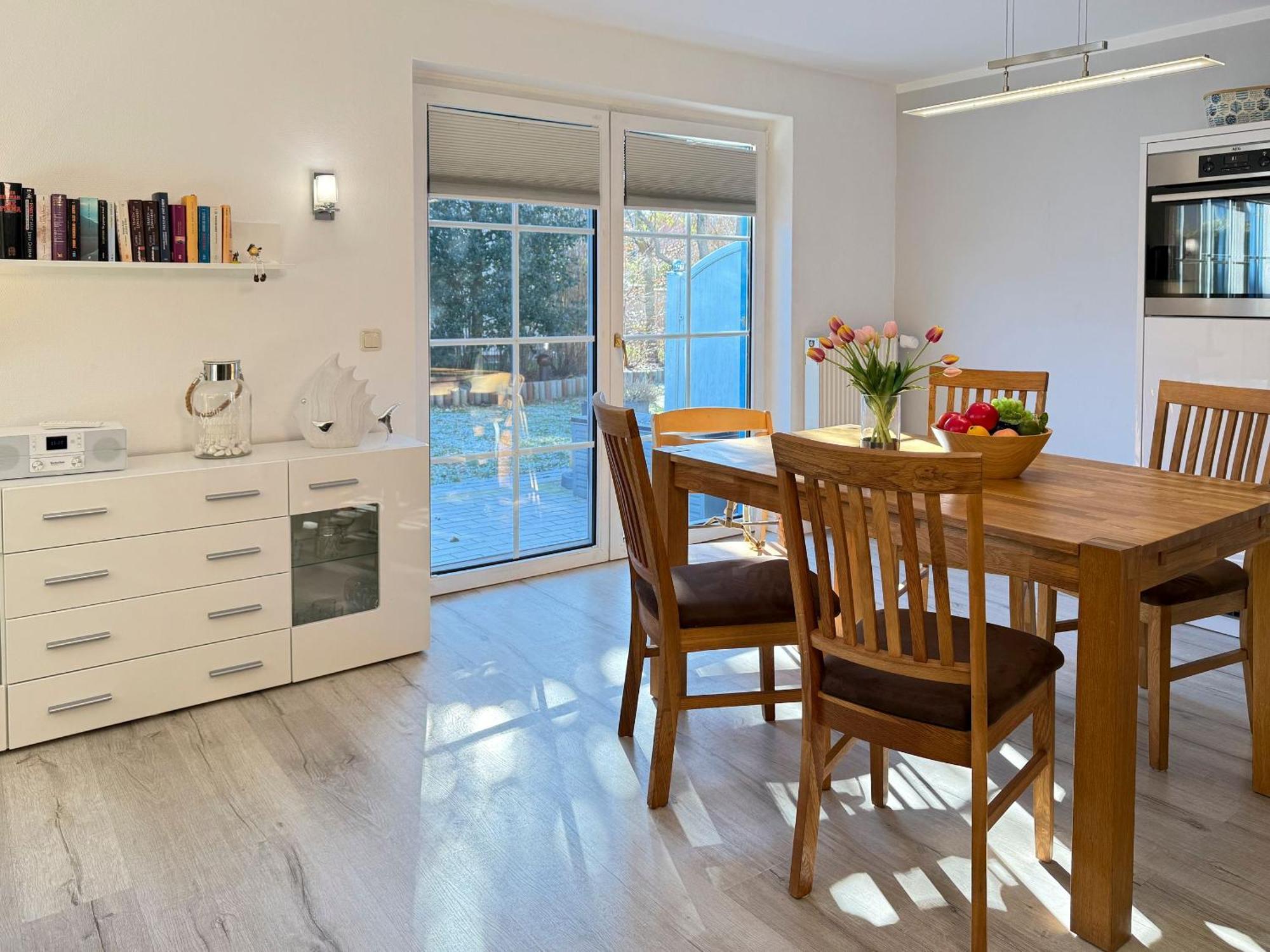 Hafenkoje Unterdeck Gartenwohnung Prerow Buitenkant foto