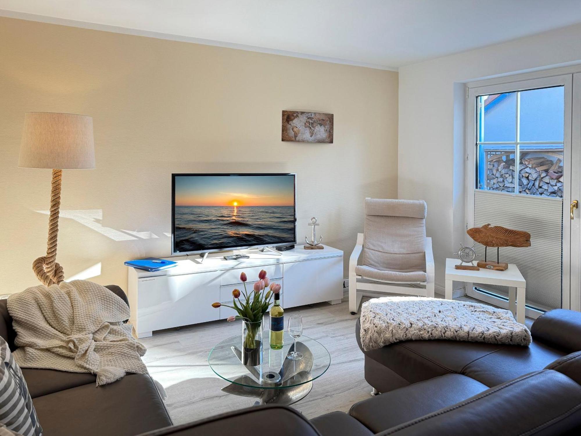 Hafenkoje Unterdeck Gartenwohnung Prerow Buitenkant foto