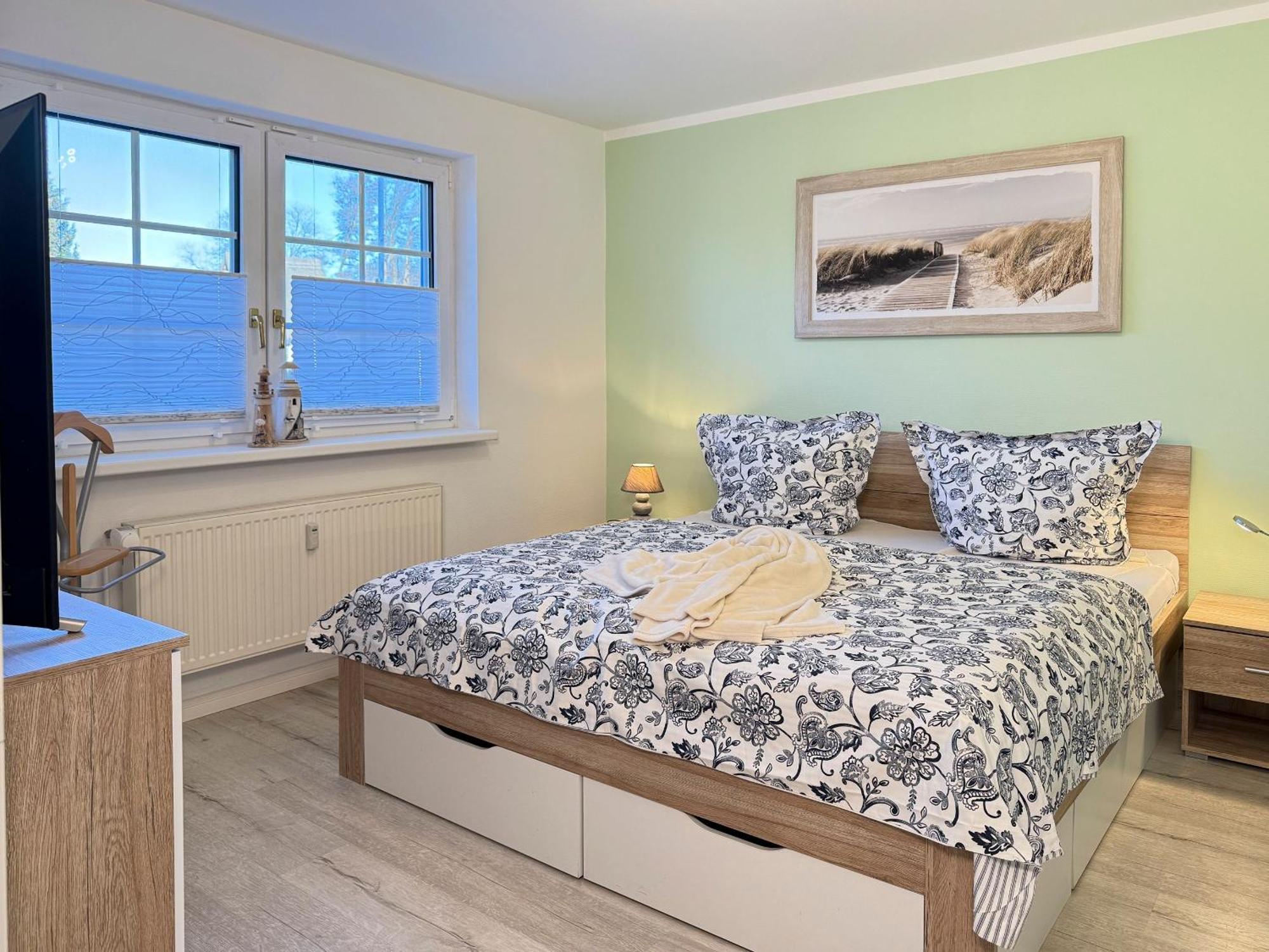 Hafenkoje Unterdeck Gartenwohnung Prerow Buitenkant foto