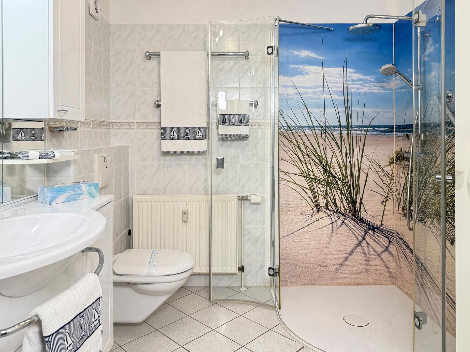 Hafenkoje Unterdeck Gartenwohnung Prerow Buitenkant foto